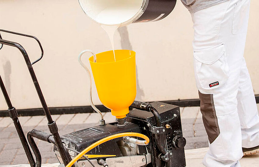 Работа с окрасочным агрегатом